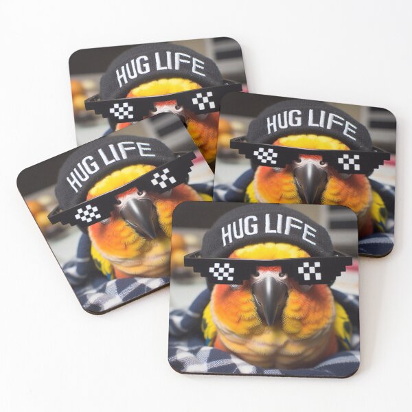 Item preview, THUG LIFE conure style designed and sold by Conuretopia.