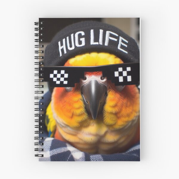 Item preview, THUG LIFE conure style designed and sold by Conuretopia.