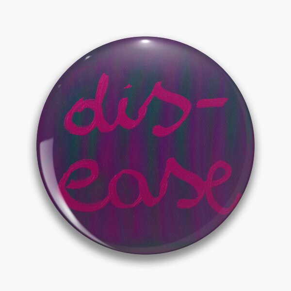 Item preview, DIS-EASE word art print designed and sold by nataliavandalia.