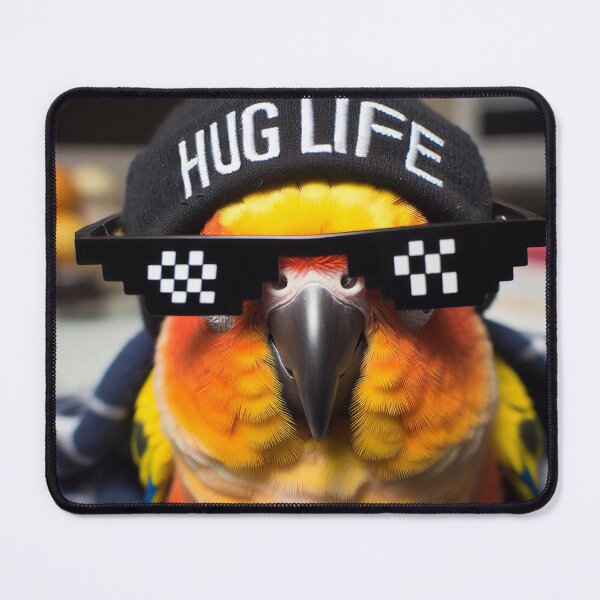 Item preview, THUG LIFE conure style designed and sold by Conuretopia.