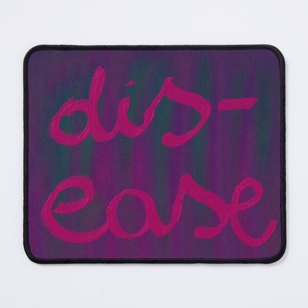 Item preview, DIS-EASE word art print designed and sold by nataliavandalia.