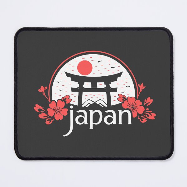 Item preview, japanese elegance - cherry blossoms and shinto gate designed and sold by MK3DESIGN.