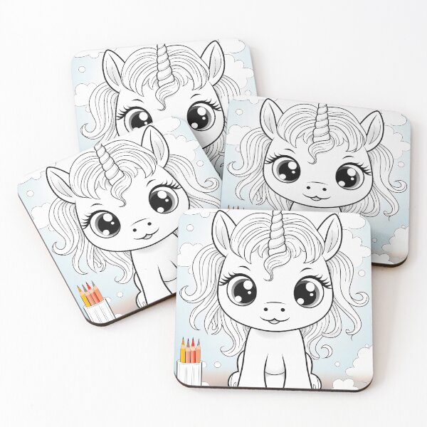 Item preview, Coloring in Unicorn designed and sold by Brendon987.