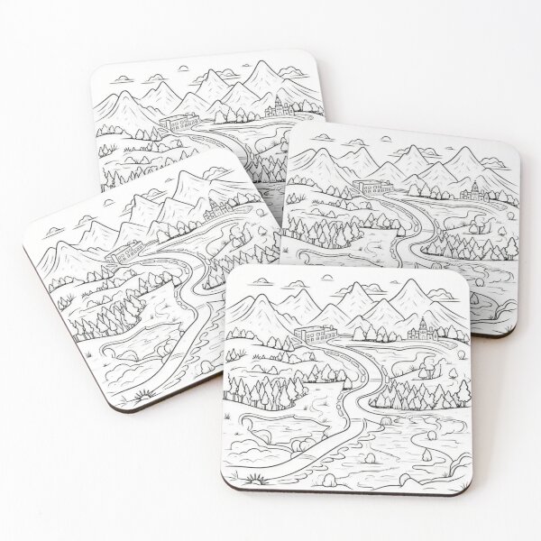 Item preview, mountainous area designed and sold by Ricardo Rodríguez Pérez.