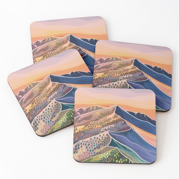 Item preview, Golden Hour Mountain Sunset designed and sold by Thenorthmaven.