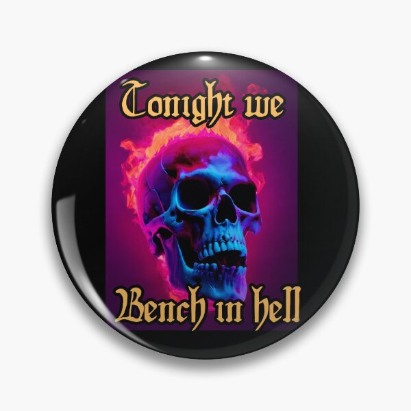 Item preview, Hell, skull,gym designed and sold by Simon&Valarie Ramirez.