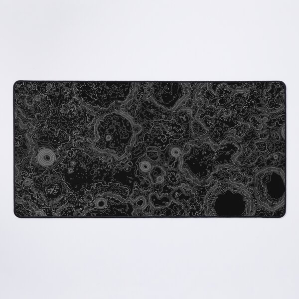 Item preview, Moon Topographic Lines designed and sold by ' ORCA '.