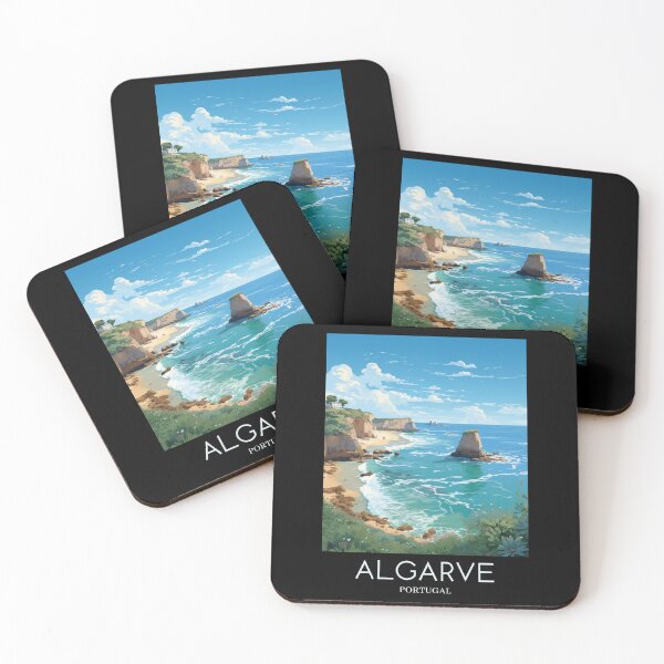 Item preview, A Pop Art Travel Print of Algarve - Portugal  designed and sold by StudioRedKoala.