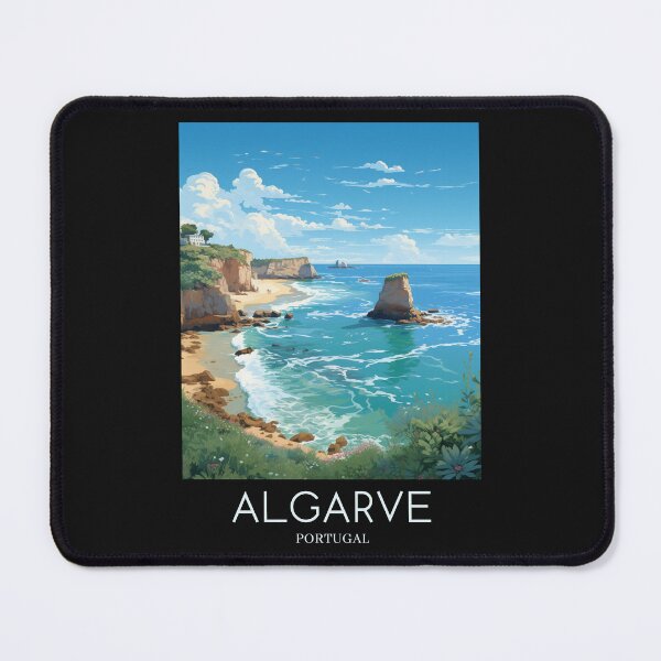 Item preview, A Pop Art Travel Print of Algarve - Portugal designed and sold by StudioRedKoala.