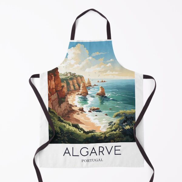 Item preview, A Pop Art Travel Print of Algarve - Portugal  designed and sold by StudioRedKoala.
