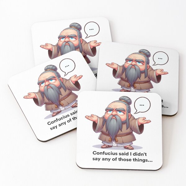 Item preview, Confucius says designed and sold by Phingart.
