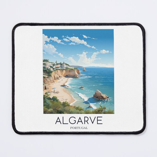Item preview, A Pop Art Travel Print of Algarve - Portugal designed and sold by StudioRedKoala.