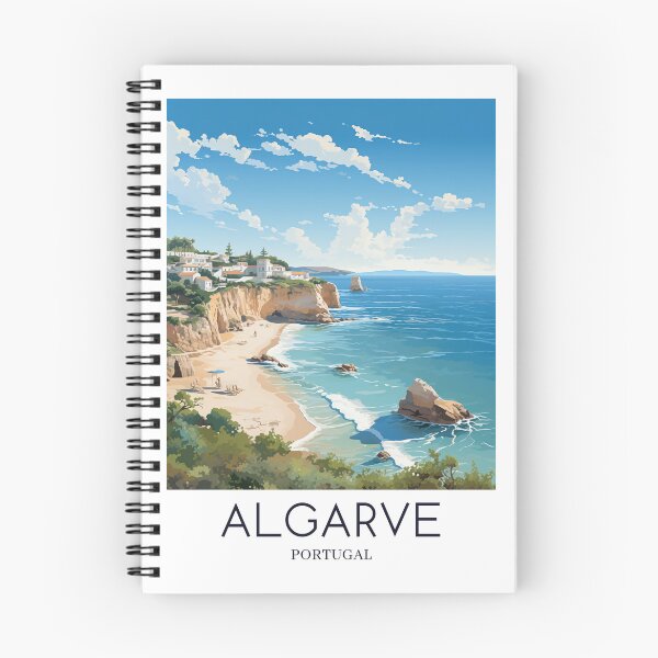Artikelvorschau, A Pop Art Travel Print of Algarve - Portugal  entworfen und verkauft von StudioRedKoala.