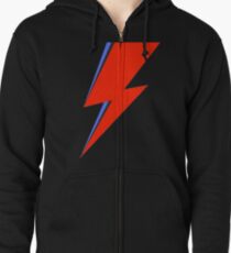 Bowie Symbolic Zipped Hoodie