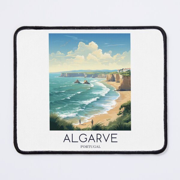Item preview, A Pop Art Travel Print of Algarve - Portugal designed and sold by StudioRedKoala.