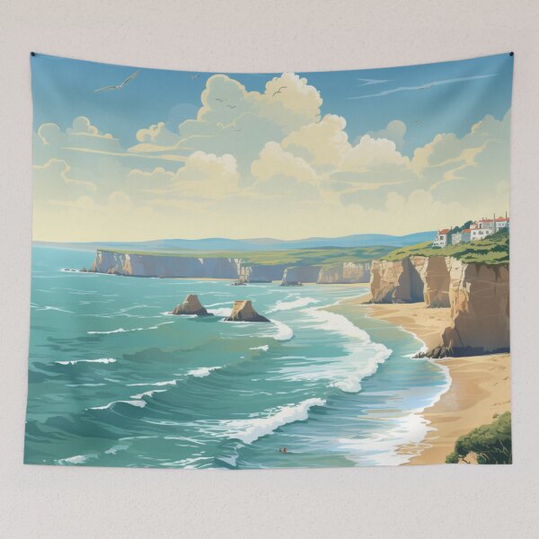 Item preview, A Pop Art Travel Print of Algarve - Portugal  designed and sold by StudioRedKoala.