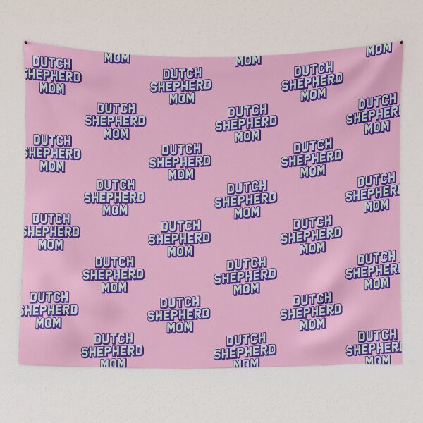 Item preview, Dutch Shepherd Mom Retro Beach Bubble Gum Gift  designed and sold by Guarddogdrive.