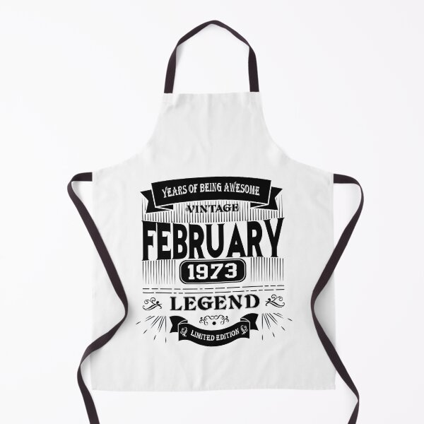 Item preview, Legend Were Born in February 1973 Limited Edition, Birthday Gift, Perfectly Aged years of Being Awesome Vintage 51th Birthday designed and sold by DjenShop.