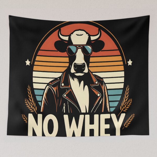 Item preview, Funny Vegan No Whey  designed and sold by KitonicTees.