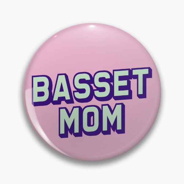 Item preview, Basset Hound Mom Retro Beach Summer Bubble Gum Gift  designed and sold by Guarddogdrive.