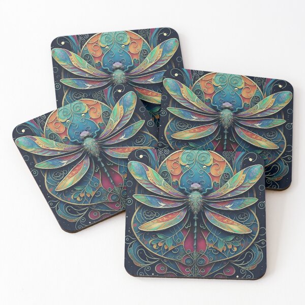 Item preview, Elven Elegance: Ethereal Dragonfly Ballet designed and sold by DragonRealms.