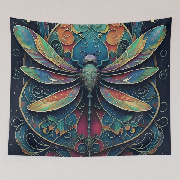Item preview, Elven Elegance: Ethereal Dragonfly Ballet designed and sold by DragonRealms.