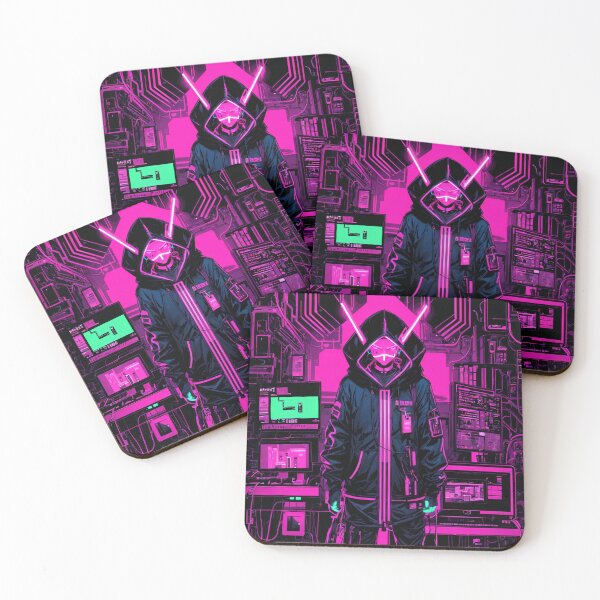 Item preview, Neon Abyss Hacker designed and sold by LoklenAro.