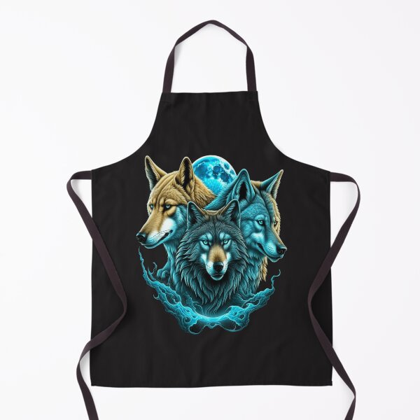 Item preview, Triad of Majesty: The Three Wolves Classic designed and sold by LeilanieTshop.