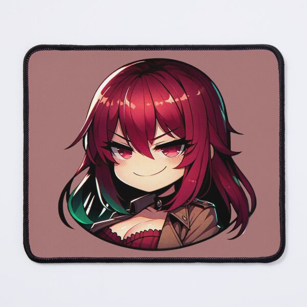 Item preview, Chibi Smirk - Crimson Confidence Edition designed and sold by ChibiMood.