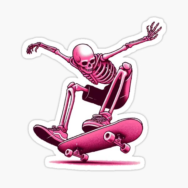 Pegatinas de planchado de Skull Skateboard skate rider, parches