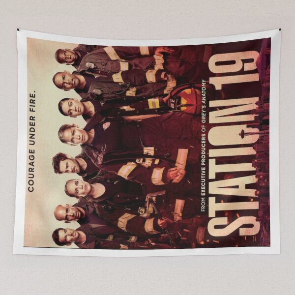Item preview, Station 19 poster designed and sold by Rosadarose.