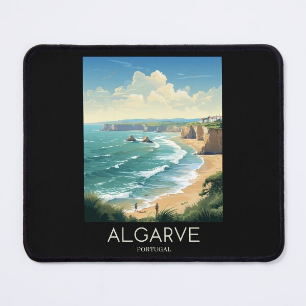 Item preview, A Pop Art Travel Print of Algarve - Portugal designed and sold by StudioRedKoala.