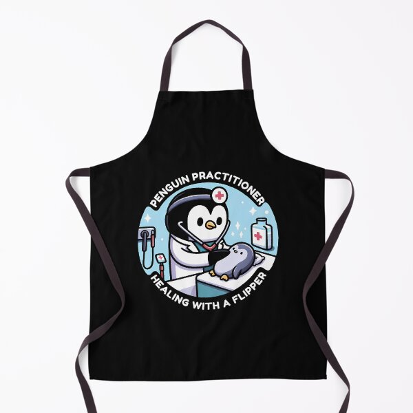 Item preview, Penguin Practitioner: Healing with a Flipper designed and sold by Upetees.