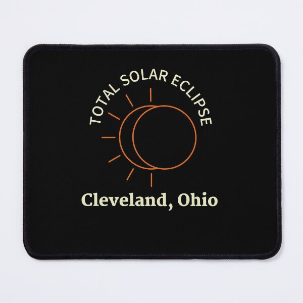 Item preview, Total Solar Eclipse Cleveland, Ohio April 8th 2024 designed and sold by MimsTees.