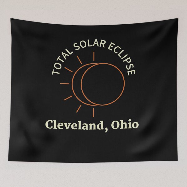 Item preview, Total Solar Eclipse Cleveland, Ohio April 8th 2024 designed and sold by MimsTees.