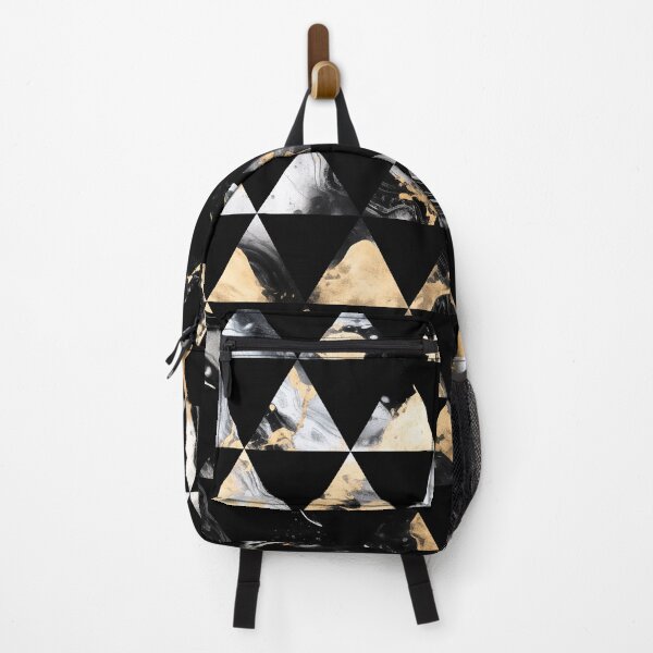 Item preview, Geometric Black & Gold Marble designed and sold by CreateHappy.