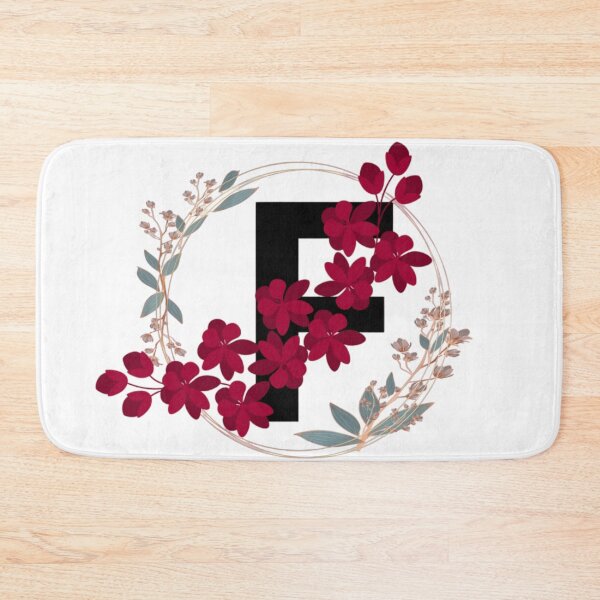 Item preview, Beautiful Alphabet F floral pattern for valentine and new year designed and sold by Sparkdesigner2.
