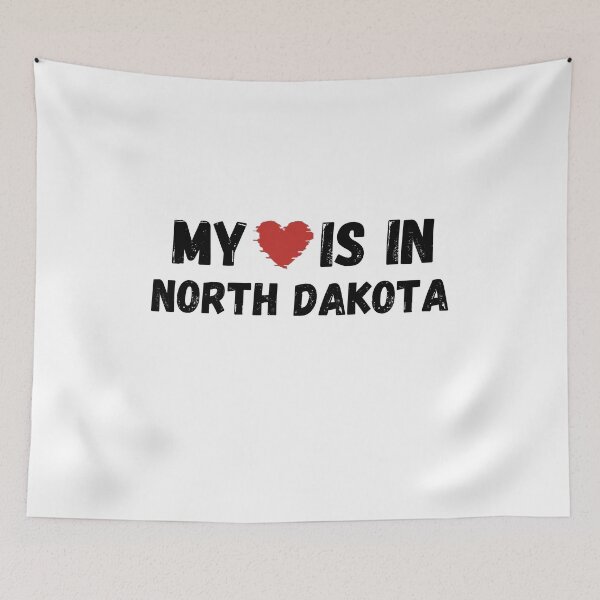 Item preview, My Love Is In North Dakota designed and sold by Sarate2045.