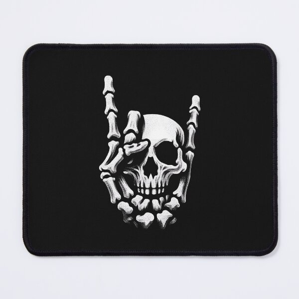 Item preview, Skeleton Hand Rock Sign and Skull designed and sold by HcnDesigner.
