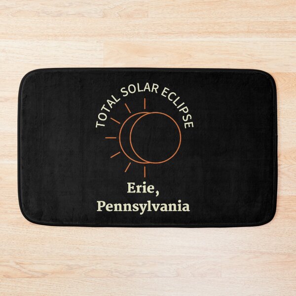 Item preview, Total Solar Eclipse Erie, Pennsylvania April 8th 2024 designed and sold by MimsTees.