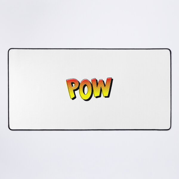 Item preview, POW comic text art designed and sold by PureTea-07.