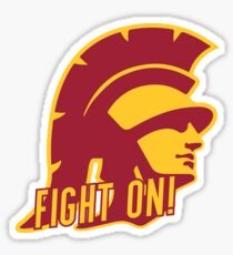 Fight On Trojans USC Sticker