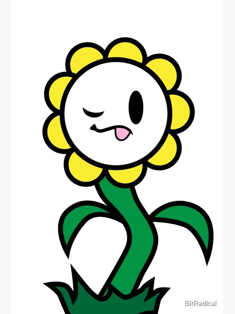 Flowey Undertale | Art Board Print