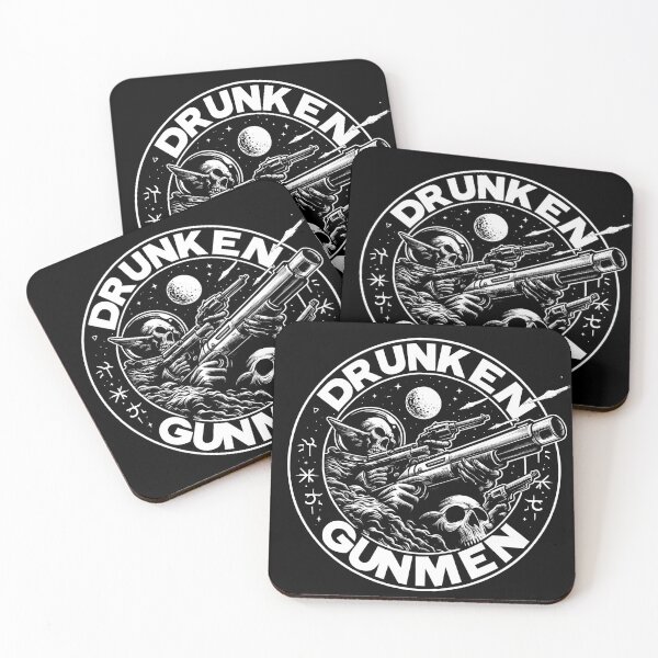 Item preview, DRUNKEN GUNMEN Alien Gunners designed and sold by SpacedOutSounds.
