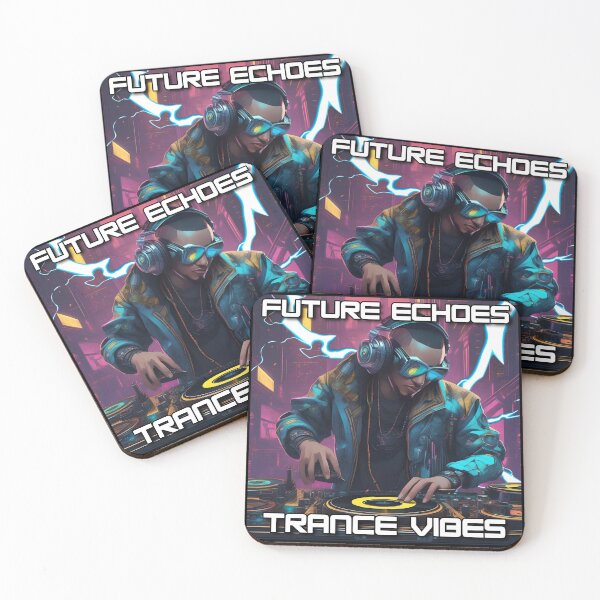 Item preview, Future Echoes - Trance Vibes - Mechanical Cyberpunk Design designed and sold by 5lav.