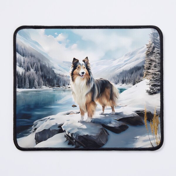 Item preview, Shetland sheepdog by the lake designed and sold by PawfectTeem.