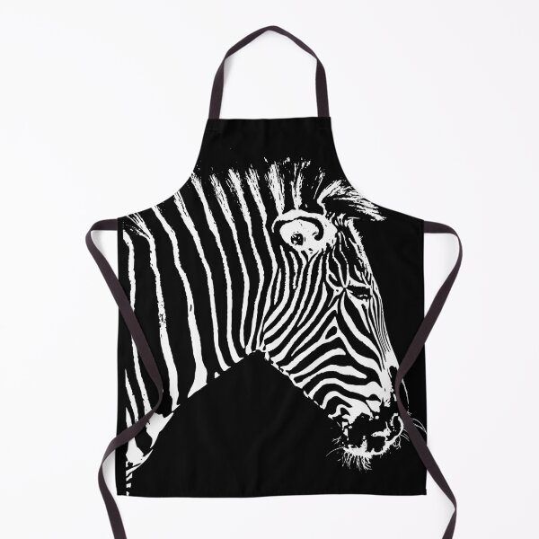Item preview, Black & White Side Profile of African Zebra designed and sold by MillerDesigns.