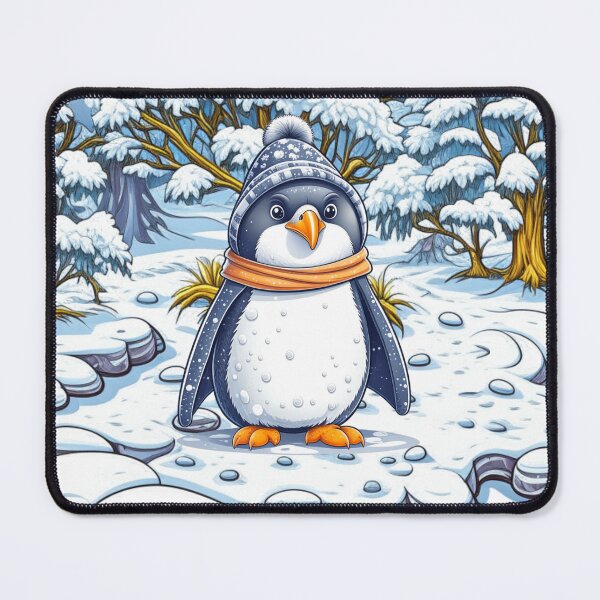 Item preview, Wintery Penguin designed and sold by Twisted Enigma Designs.