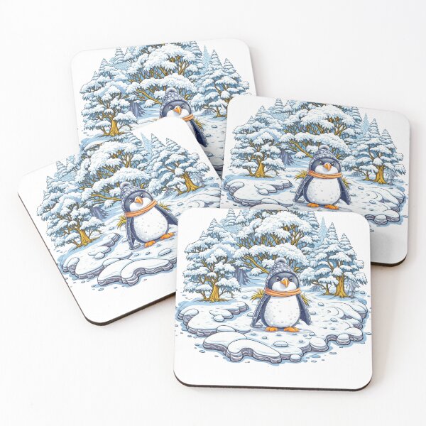 Item preview, Wintery Penguin designed and sold by Twisted Enigma Designs.