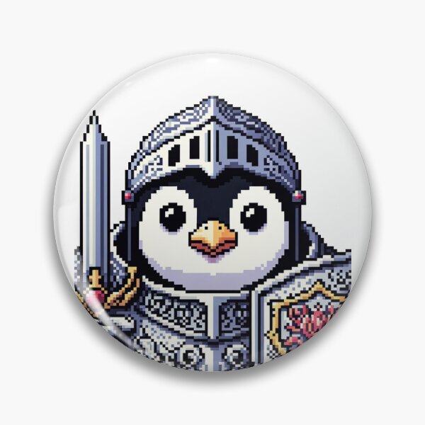 Item preview, Knight Penguin designed and sold by InspiraPower.